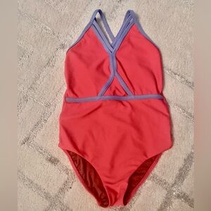 FIVE DANCEWEAR orange-red purple youth YXL